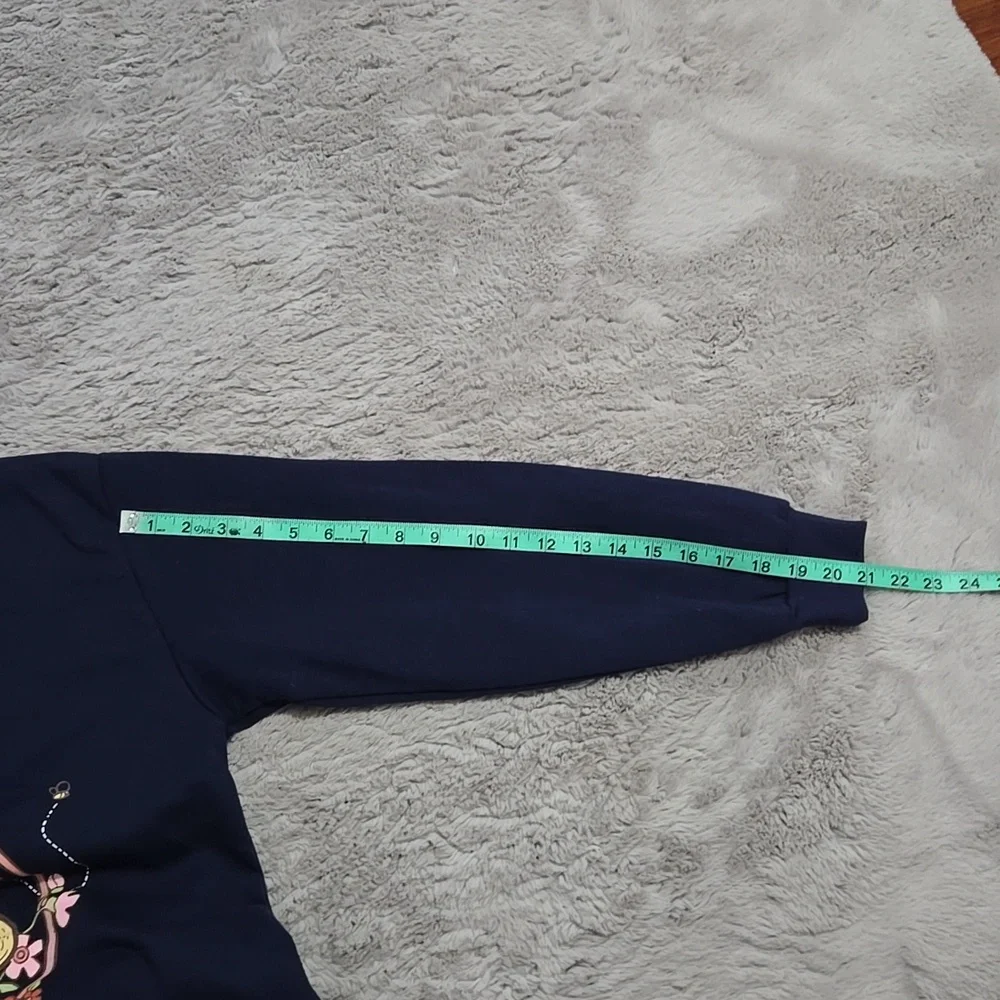 Winnie the Pooh navy blue crew neck sweatshirt size XS - Picture 6 of 7